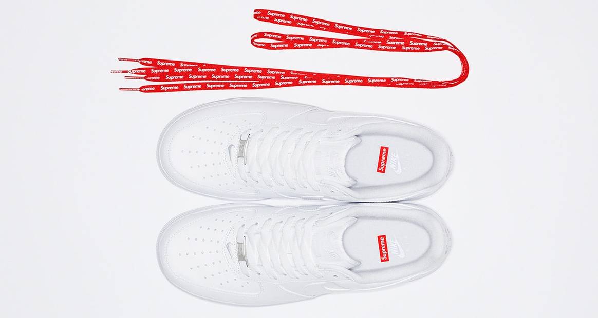 La sneaker Nike Air Force 1 Low revisitée par Supreme