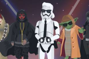 In Beeld: Star Wars in de mode