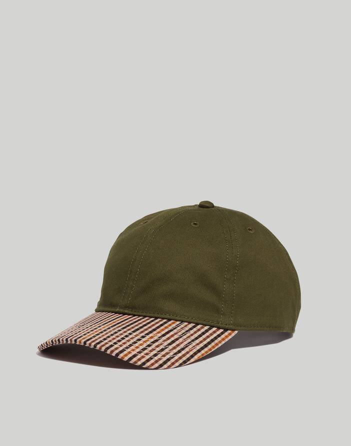 Plaid Baseball Cap | Madewell