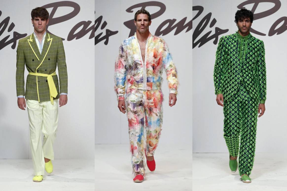 Imágenes colección SS23 “Arcoíris” de Félix Ramiro en MBFW Madrid, por cortesía de Ifema