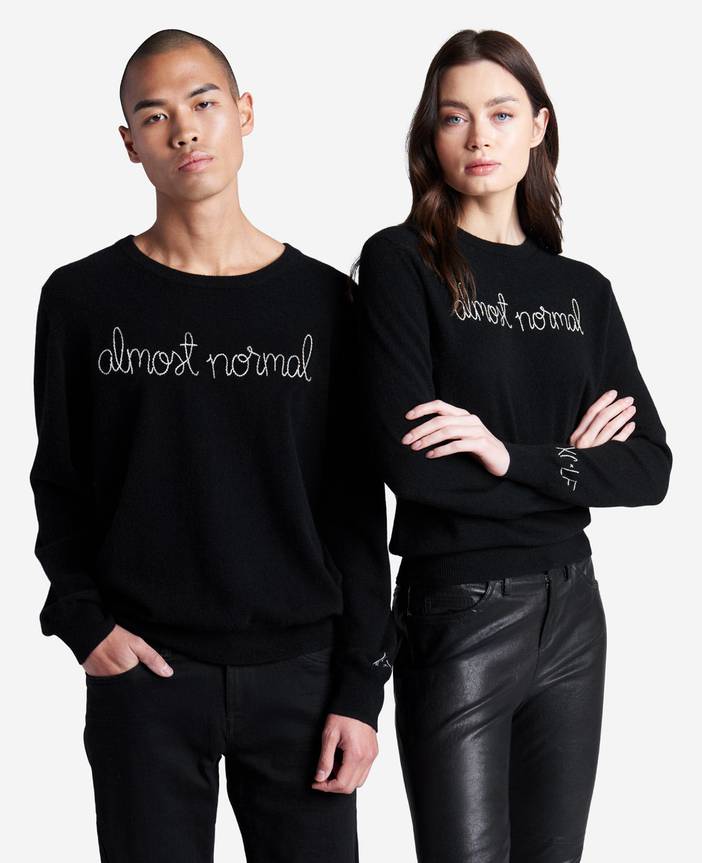 | Lingua Franca Almost Normal Cashmere Sweater | Kenneth Cole