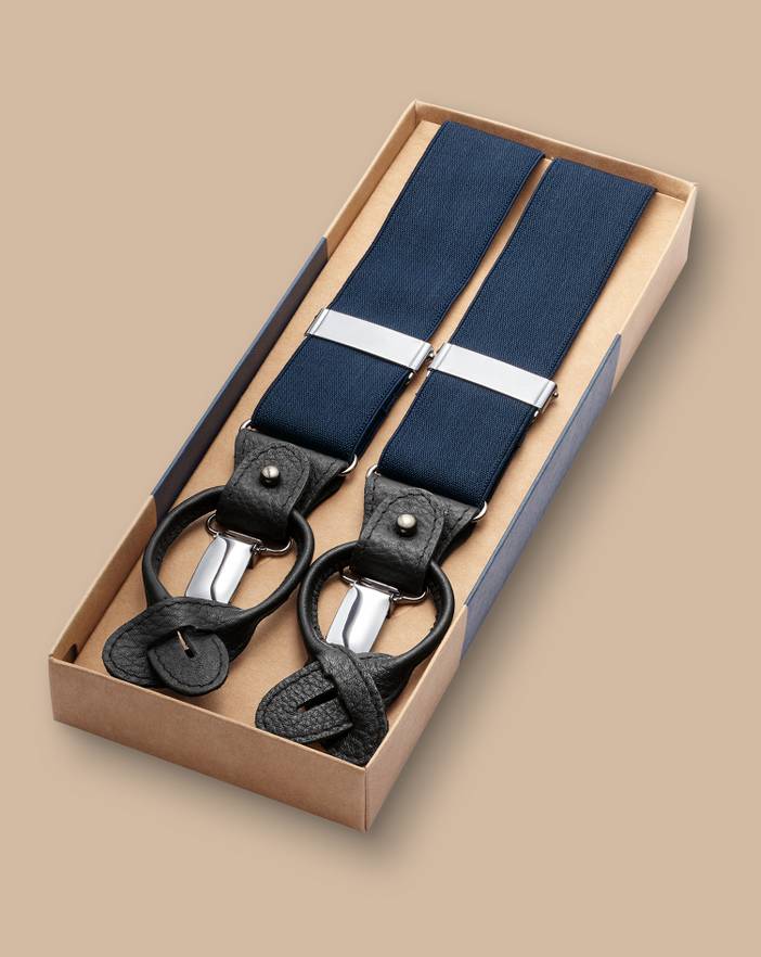 Men's Charles Tyrwhitt Combination Braces | Charles Tyrwhitt