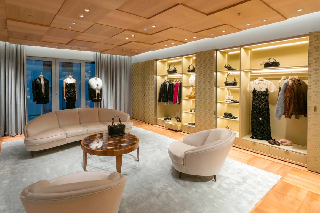 Miu Miu flagship on New Bond Street, London
