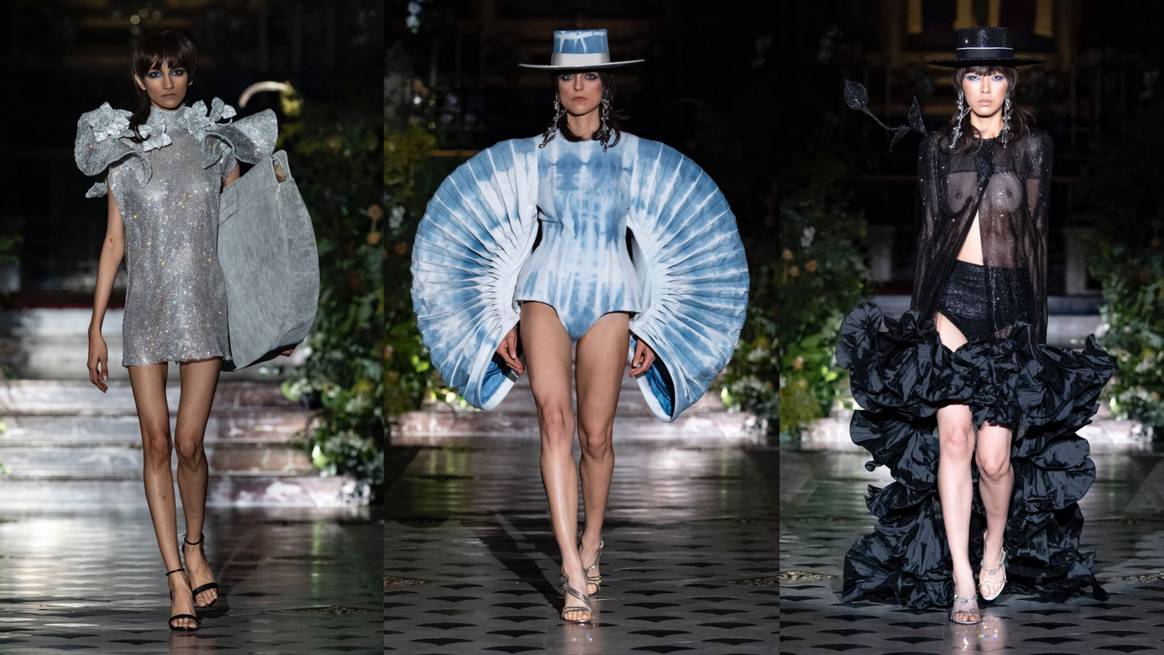 Juana Martín SS23 Couture Show en París. Imágenes por cortesía de la firma