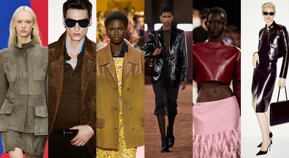 Suede & Leather at Akris SS26 - Ready to Wear, Tom Ford OFF26 - Resort Men, Miu Miu SS26, Acne SS26, Balenciaga SS26 & Tom Ford OFF26 - Resort Men