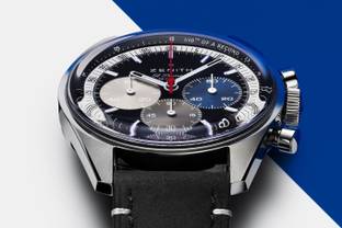 ZENITH presenta el Chronomaster original con una esfera tricolor negra