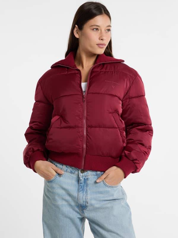 Satin-Steppjacke | GUESS