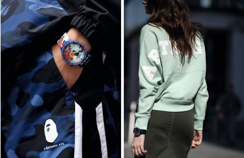 Swatch en BAPE(R) lanceren gezamenlijke collectie