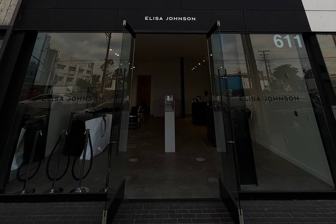 Elisa Johnson popup shop in Hollywood