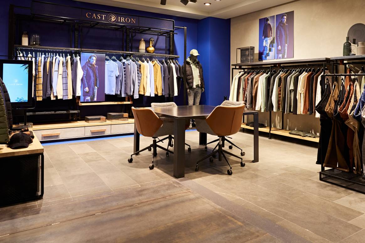 Just Brands showroom in Antwerp, courtesy of the brand