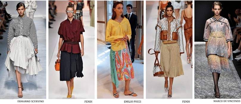 "Велосипедки" и широкие плечи. Лондон, Нью-Йорк, Милан, Париж SS 2019: обзор трендов