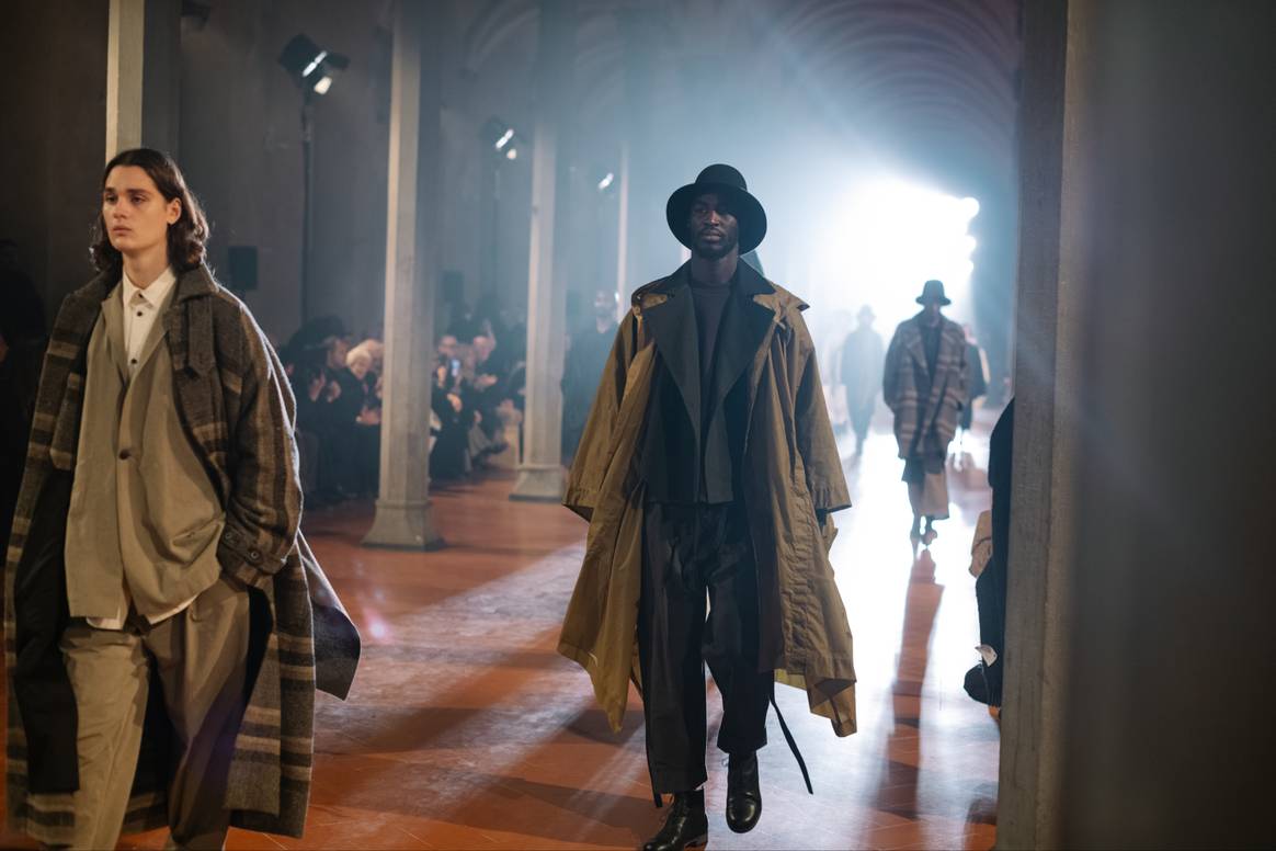 Jan-Jan van Essche bij Pitti Uomo. Beeld: Pitti Uomo.