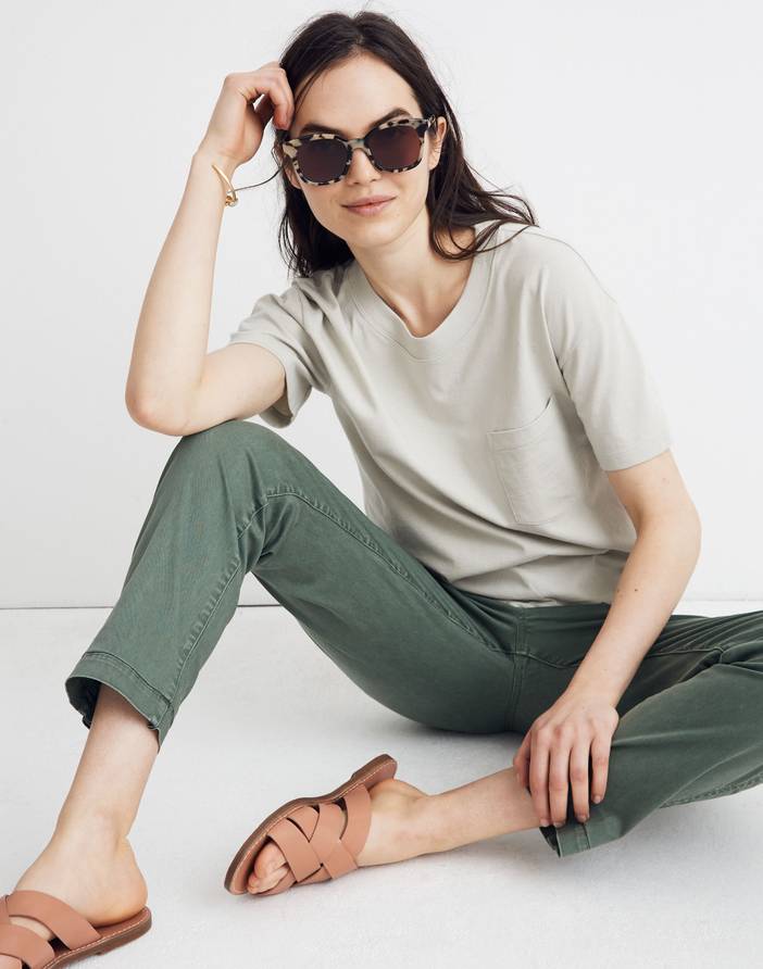 Easy Crop Tee | Madewell