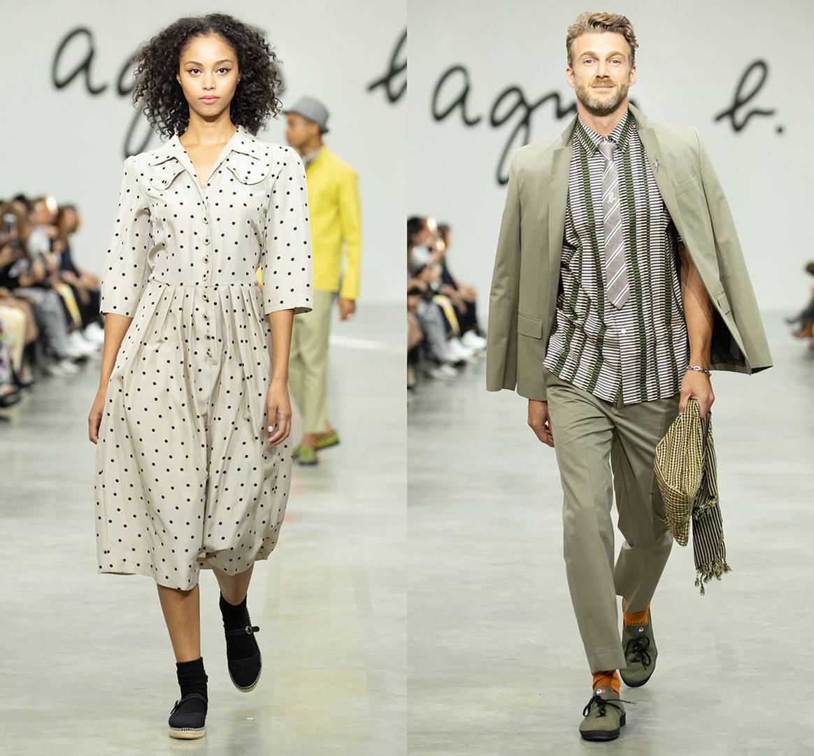 Agnès b. livre une collection joyeuse et parisienne