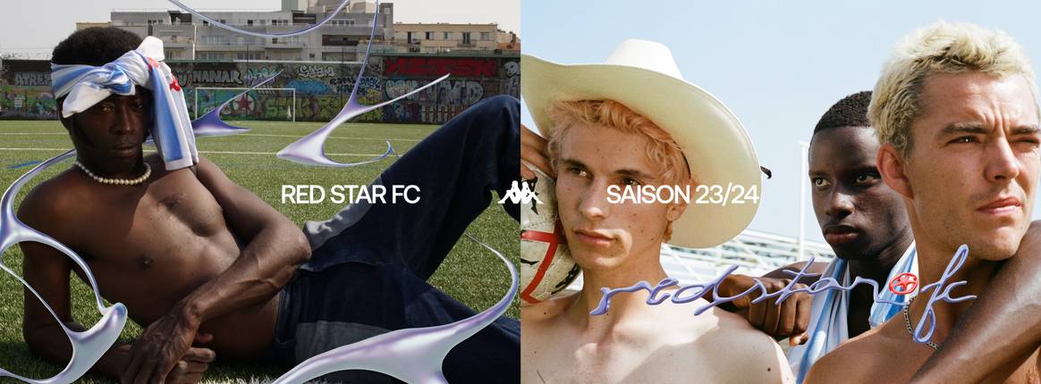 Kappa dévoile le maillot des Red Star FC pour la saison 2023/2024.