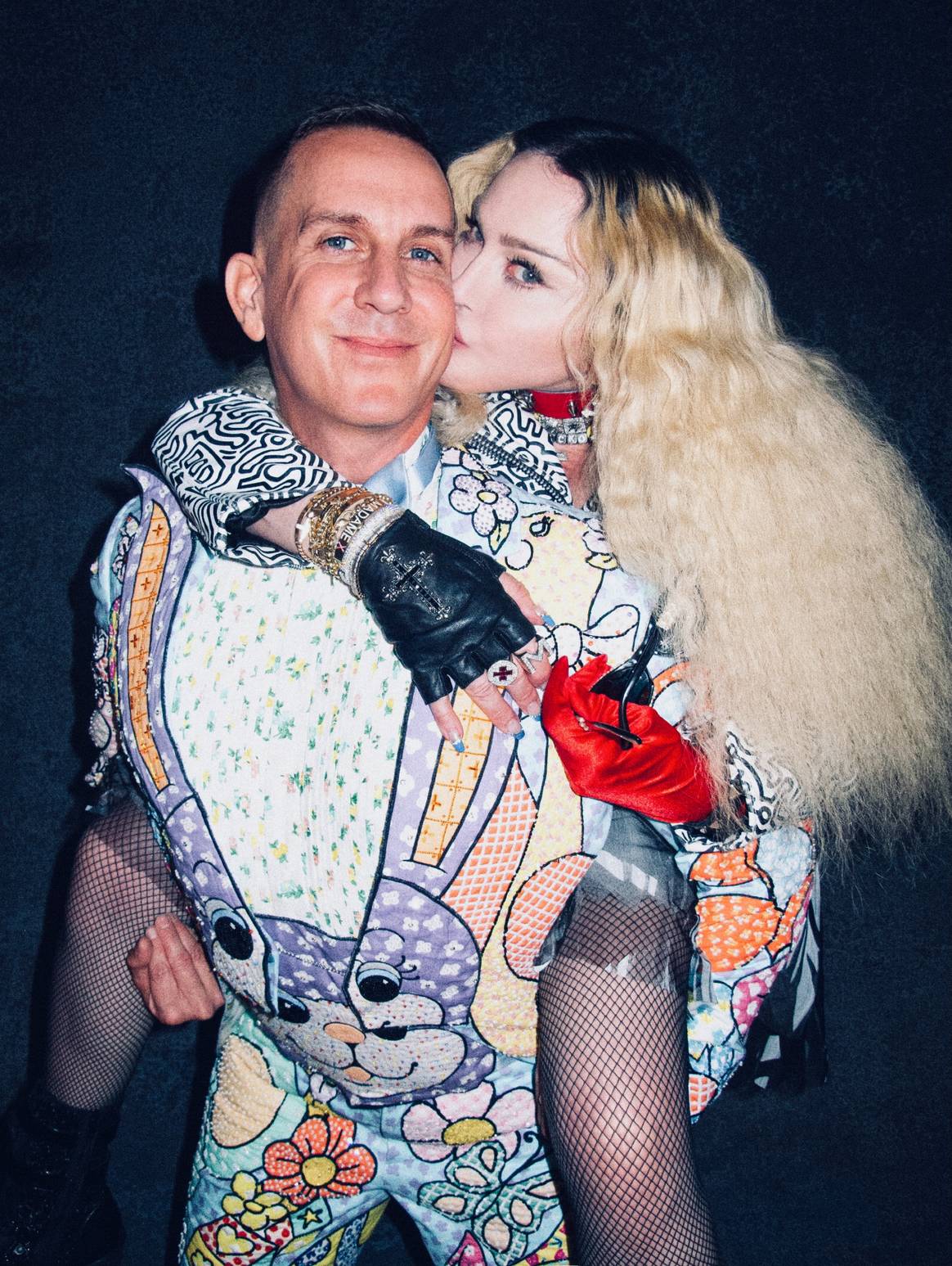 Image: Ricardo Gomes, Jeremy Scott and Madonna