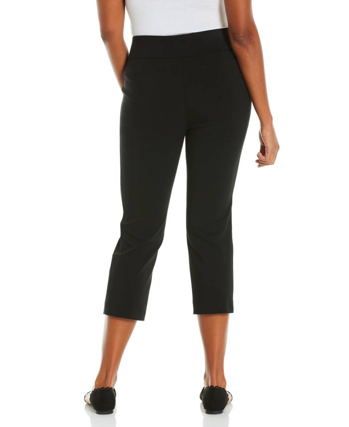 Women's Petite Pull-On Capri Pants | Rafaella