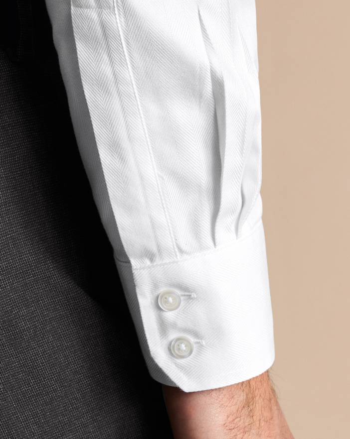 Men's Charles Tyrwhitt Non-Iron Herringbone Dress Shirt | Charles Tyrwhitt