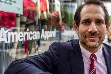 The 'big loser' of American Apparel's filing for Chapter 11 is Dov Charney