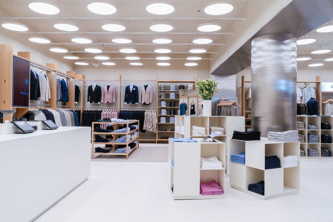 De eerste Belgische winkel van Selected.
