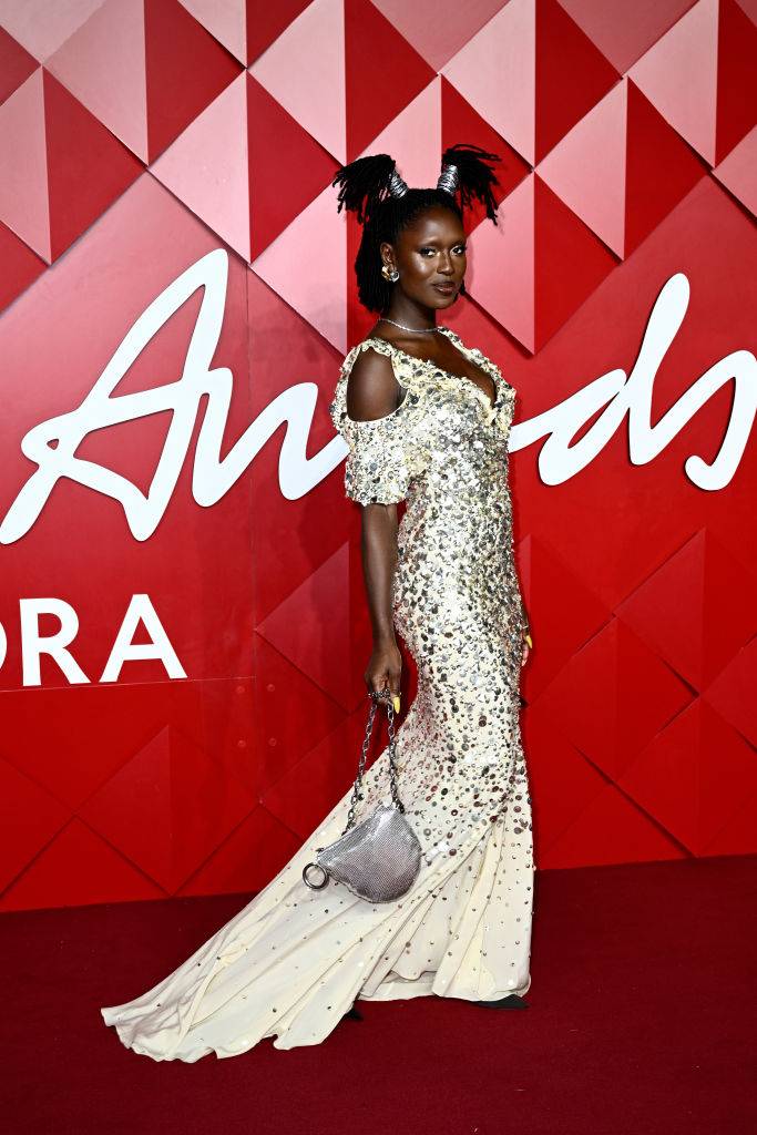 Jodie Turner Smith wearing Burberry to The Fashion Awards 2024