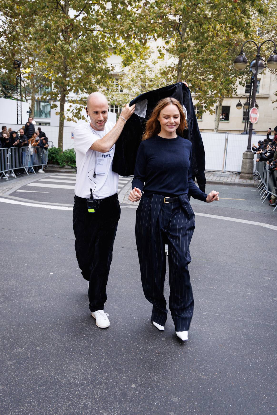 Backstage show Stella McCartney SS25.