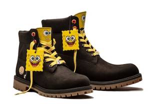 Timberland выпустит ботинки с Губкой Бобом