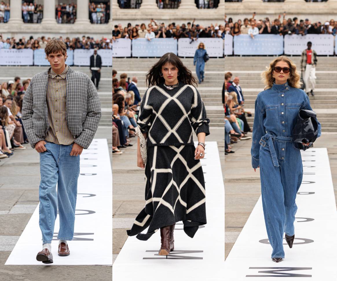Topshop Trafalgar Square Show, AW25.