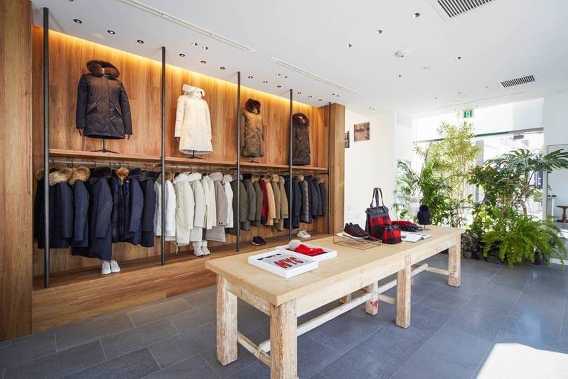 Zien: Woolrich opent flagshipwinkel in Aoyama , Japan