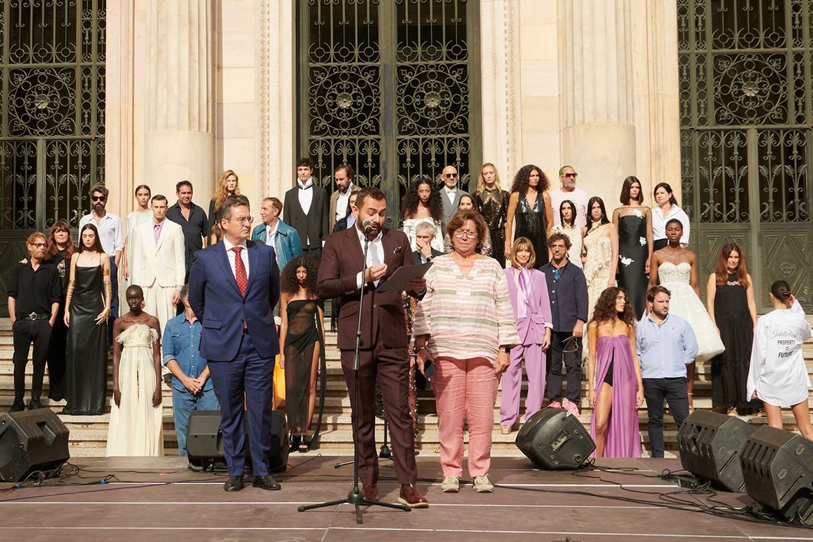 Evento inaugural de Madrid es Moda del 7 de septiembre de 2023.