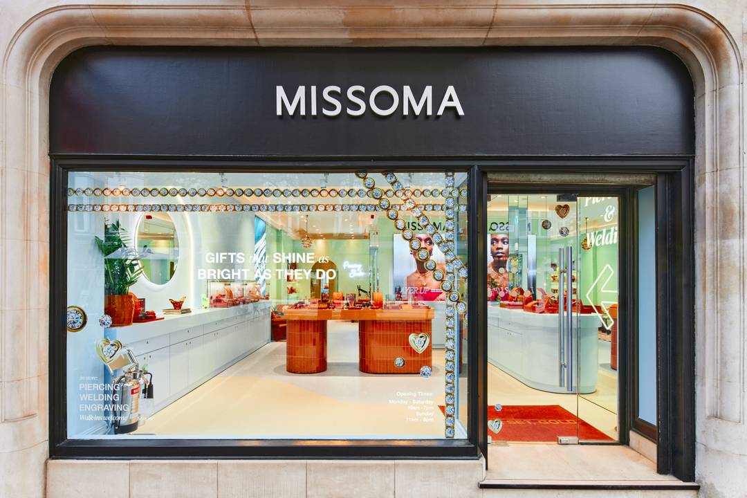 Missoma's new Marylebone store.