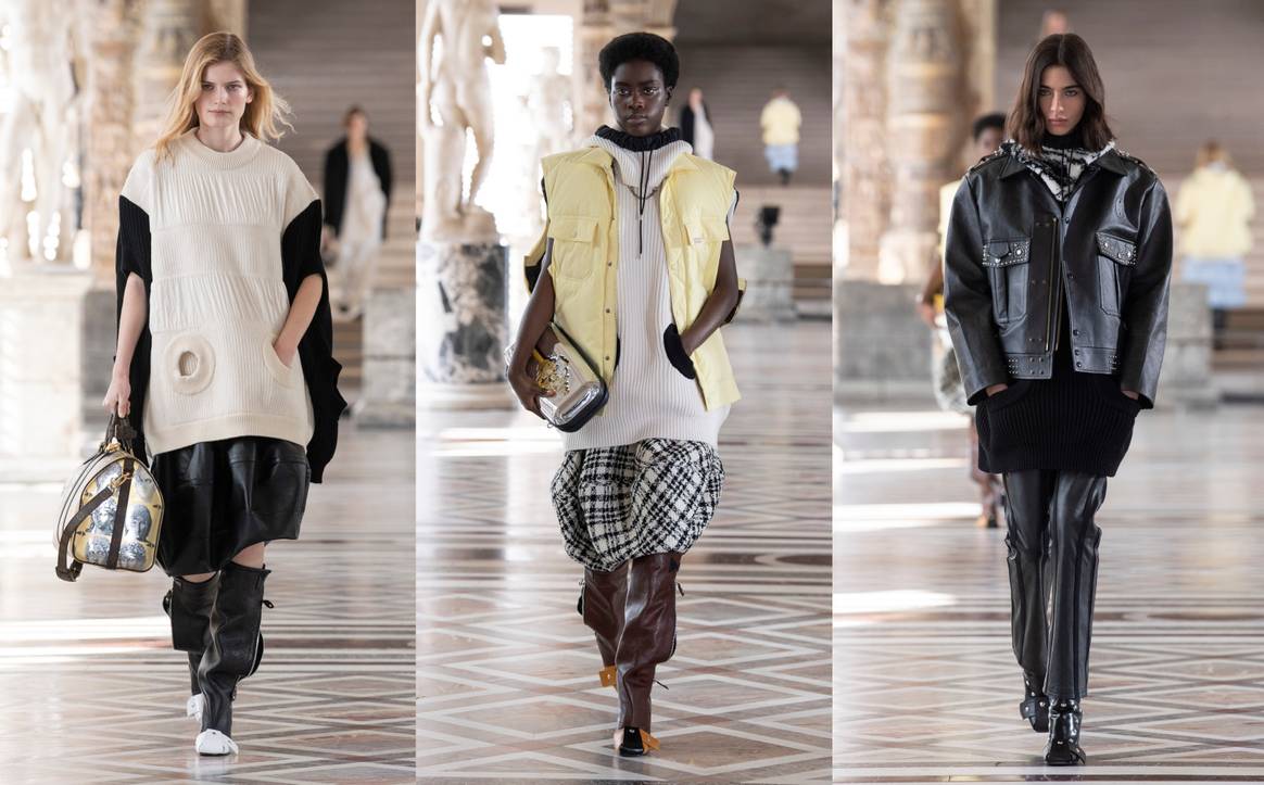 Les silhouettes les plus marquantes de la collection Louis Vuitton femme AH 21-22