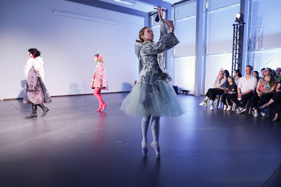 Looks by Darina Denisova, ArtEZ graduation show 2024.