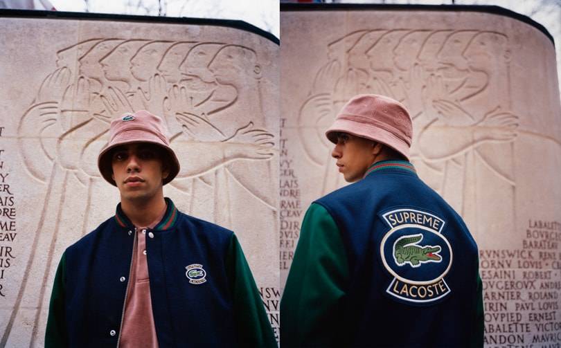 Supreme et Lacoste dévoile leur collaboration pour le printemps 2018