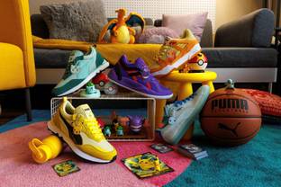 Pokémon, je te choisis! Puma s'associe à Pokémon pour une collection spéciale de chaussures, vêtements et accessoires