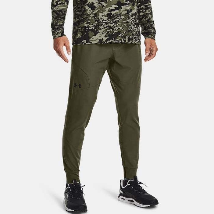 Herenjoggingbroek Under Armour Unstoppable Zwart / Pitch Grijs XXL | Under Armour