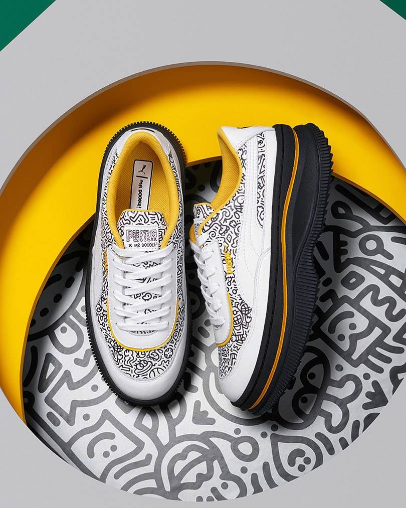 Puma collabore à nouveau avec Mr. Doodle