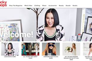 Lucky magazine launches e-commerce platform