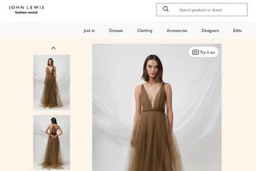 John Lewis pilots virtual try-on for rental offering