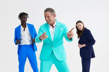 Ecoalf se une a Lapo Elkann en su primera colección de trajes (sostenibles y sin género)