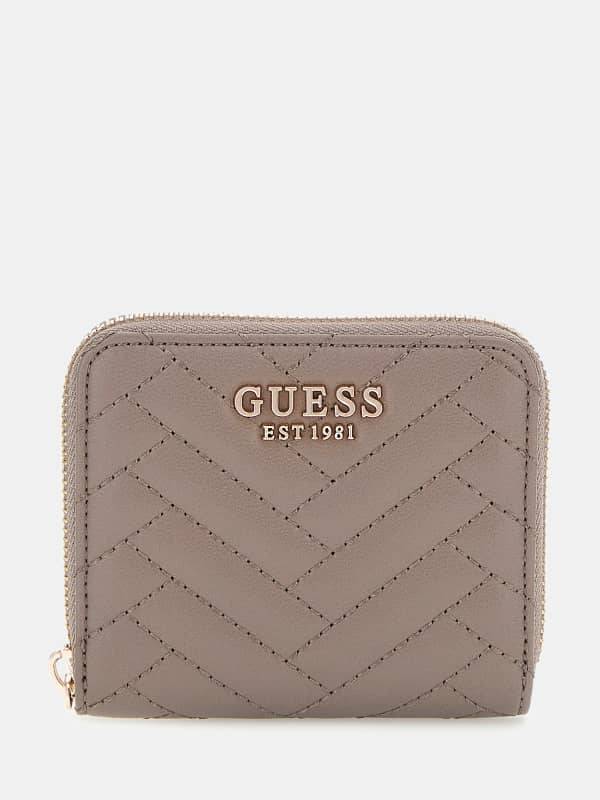 Mini-Portefeuille Anning Doorgestikt | GUESS