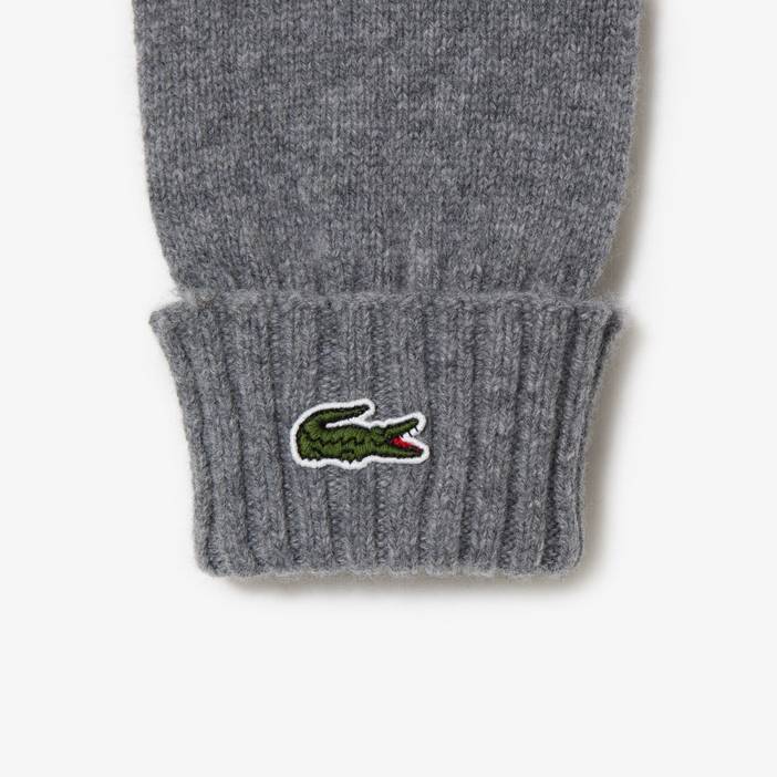 Unisex Lacoste Handschuhe aus Wolljersey | Lacoste