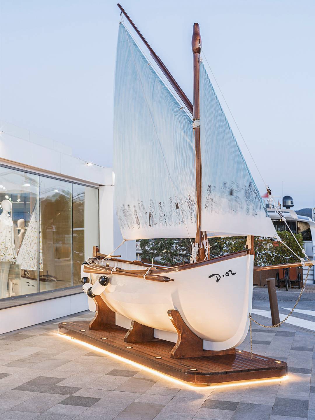 Tienda “resort” de Dior en Ibiza, para la temporada de Verano 2026.