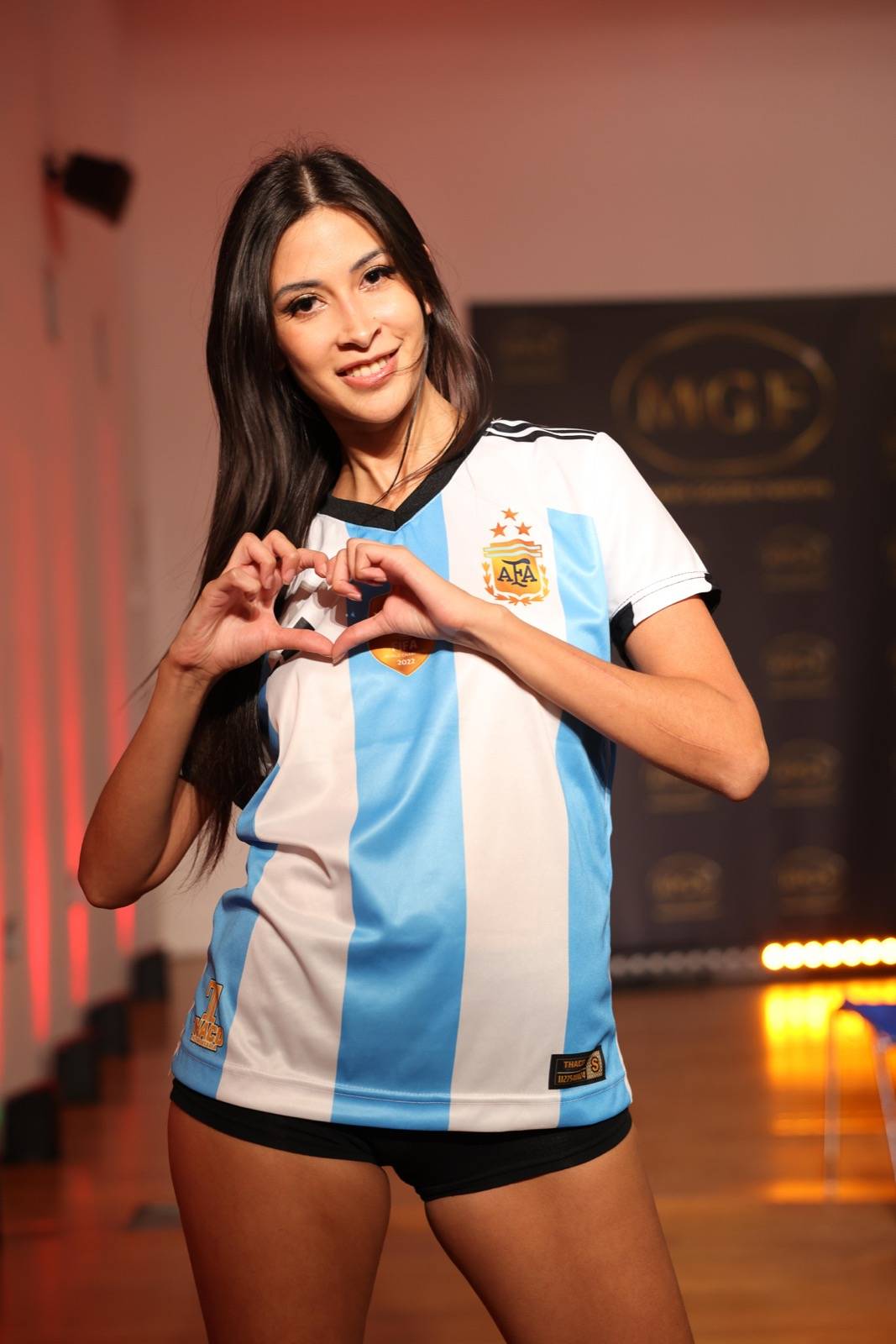 Homenaje al equipo argentino de fútbol - Milano Golden Fashion