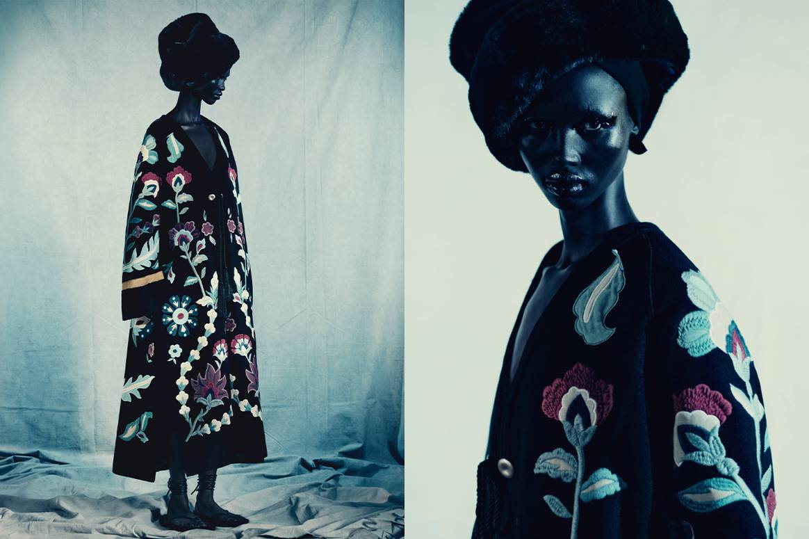 Photo Credits: Zara Atelier, Collection 01 por Paolo Roversi. Zara, página oficial.