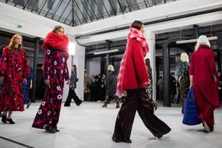 La collection Marimekko AH 2018 présentée pendant la fashion week à Paris