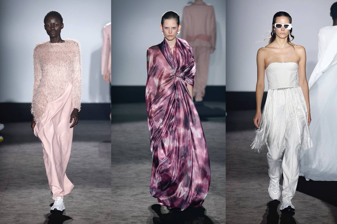 Imagen de Eñaut SS23 en 080 Barcelona Fashion Week, por cortesía de la organización