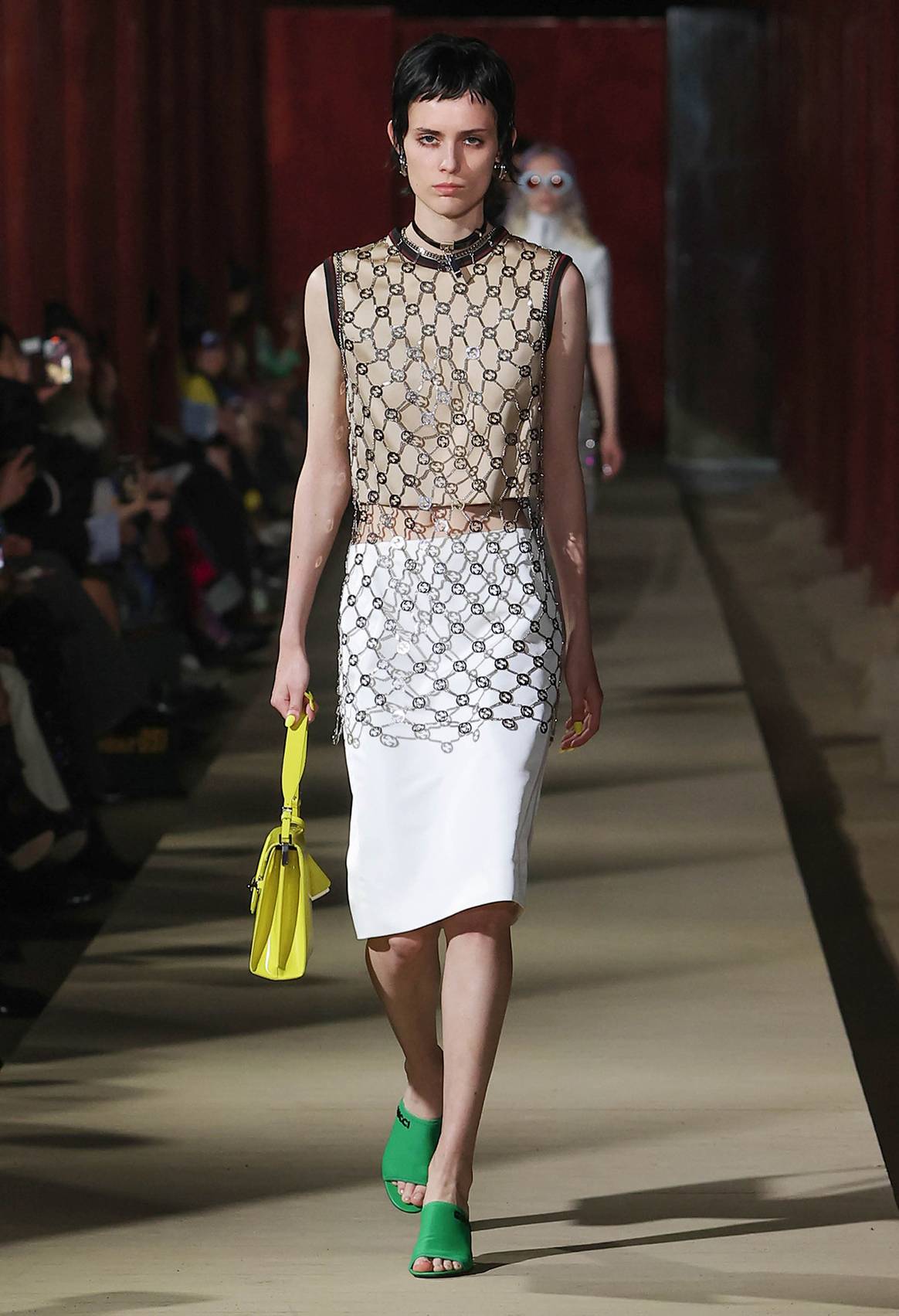 Photo Credits: Gucci, desfile de presentación en Seúl de la colección Crucero 2024. Fotografía de cortesía.