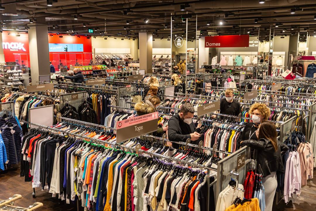 Eine Filiale von TK Maxx in Enschede