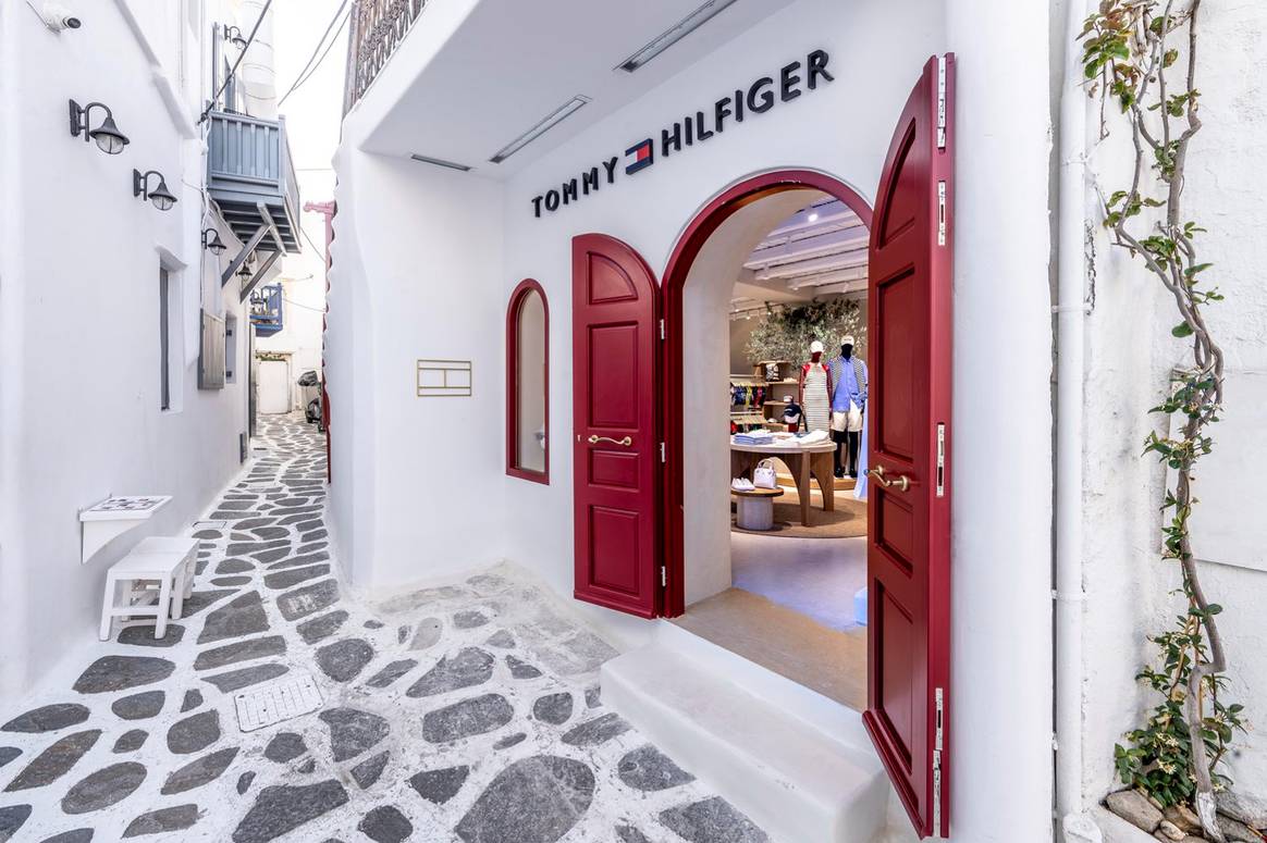 Tommy Hilfiger store in Mykonos